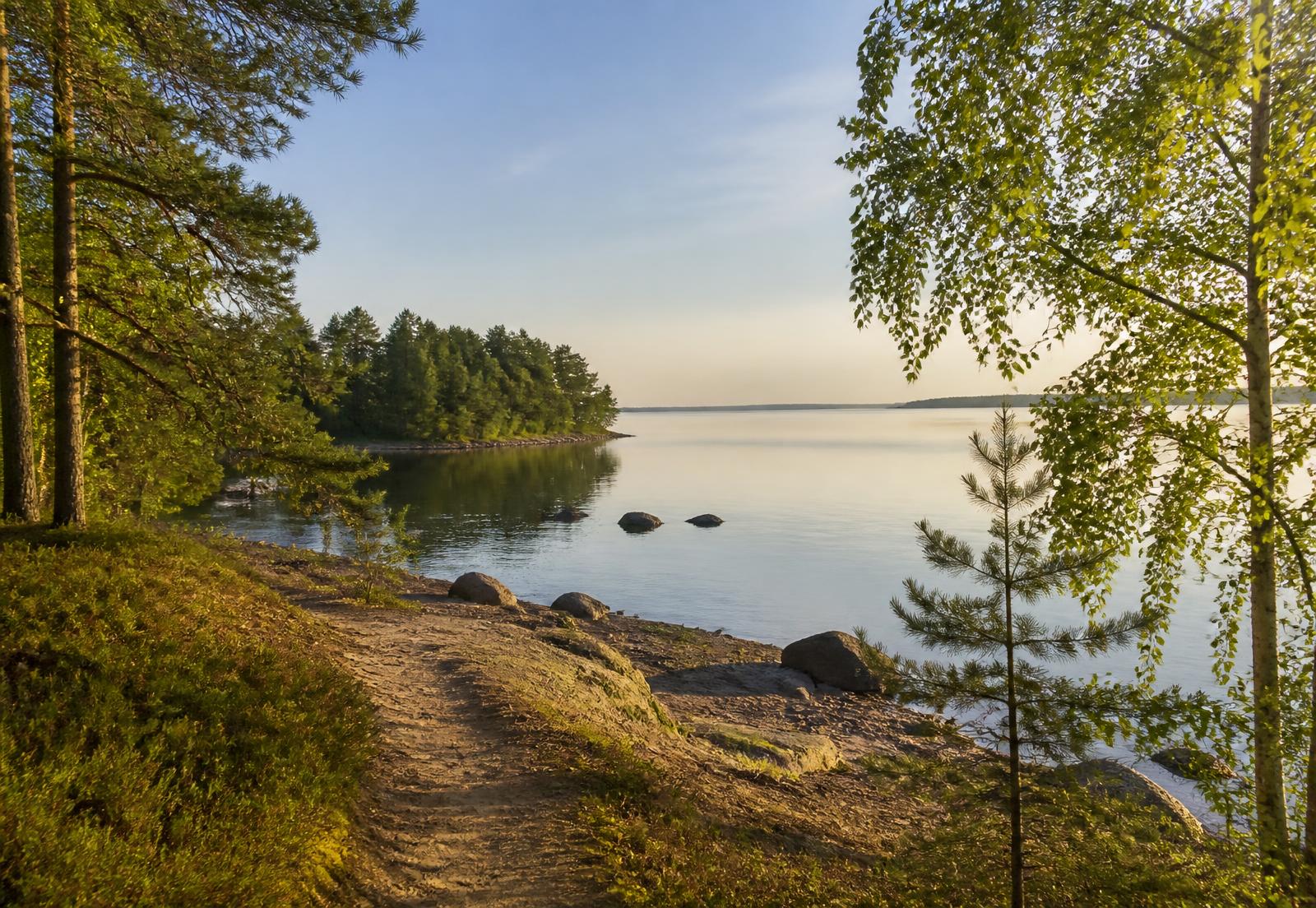 Rauhallinen maisema Haukilahdesta, Espoo